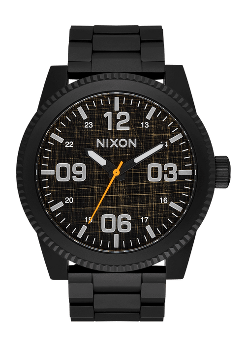 Corporal Stainless Steel - Super Black / Black Top