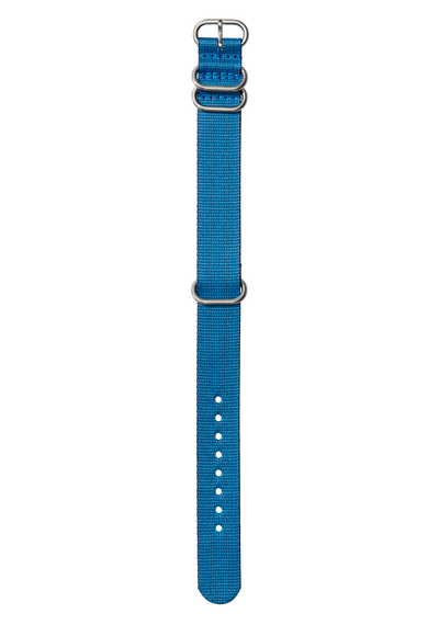 20mm Nylon #TIDE One Piece Band - Navy / Blue